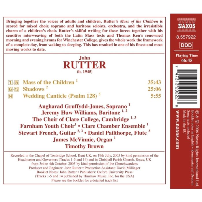 RUTTER: Mass of the Children - slide-1