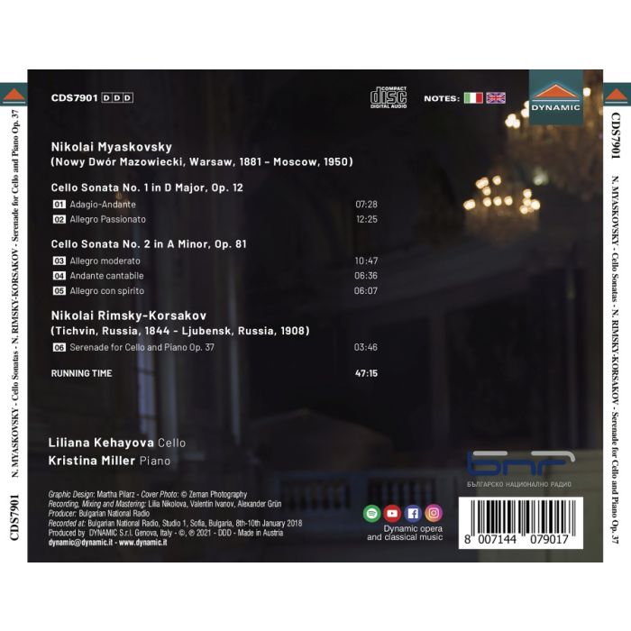 Myaskovsky: Cello Sonatas - slide-1