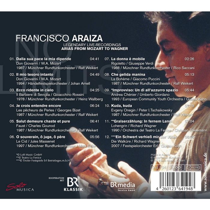 Francisco Araiza: Legendary Live-Recordings - slide-1