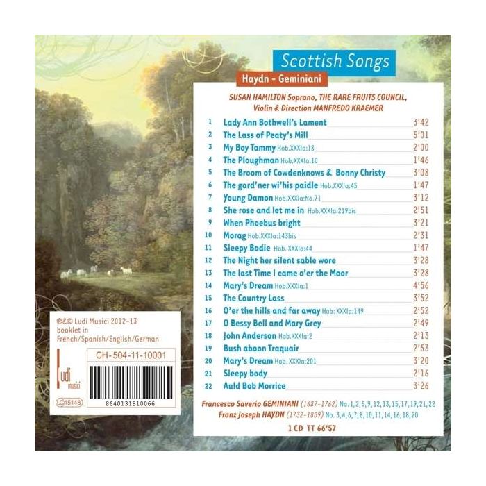 Haydn & Geminiani: Scottish Songs - slide-1