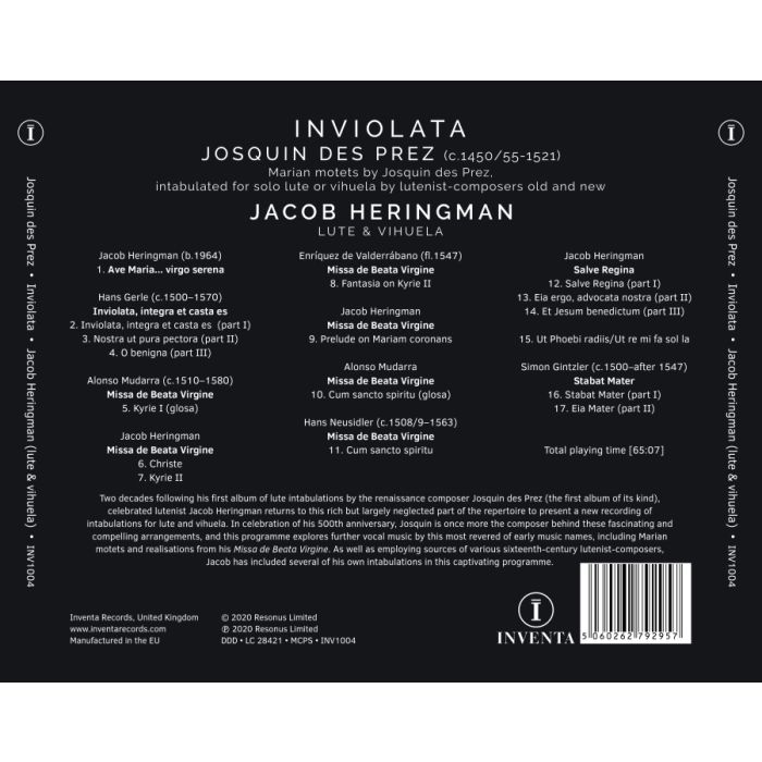 Desprez: Inviolata - slide-1