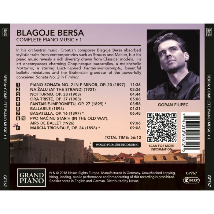 Bersa: Complete Piano Music 1 - slide-1