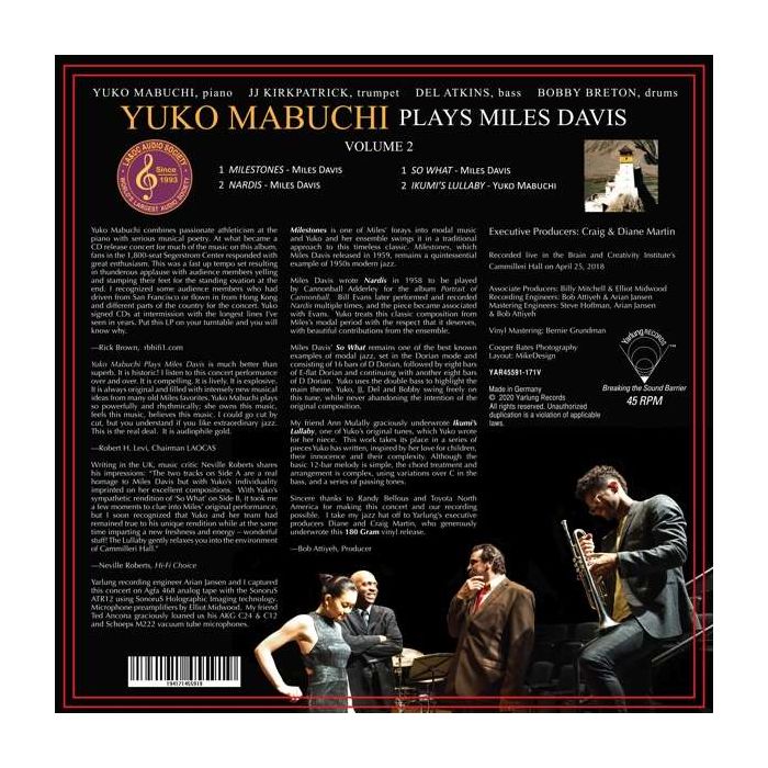 Yuko Mabuchi plays Miles Davis vol.2 (45 RPM) (Vinyl) - slide-1