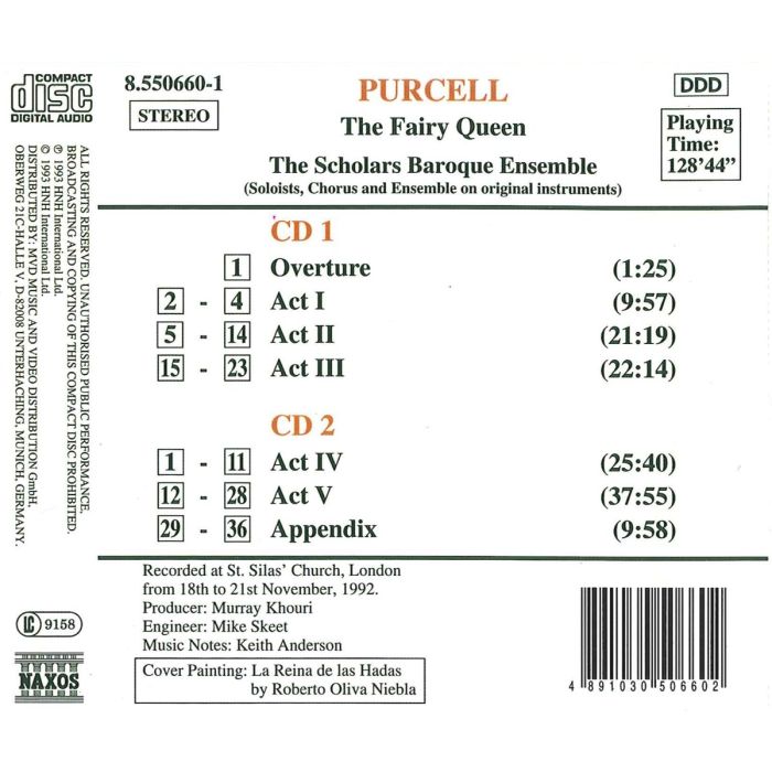 PURCELL: The Fairy Queen - slide-1