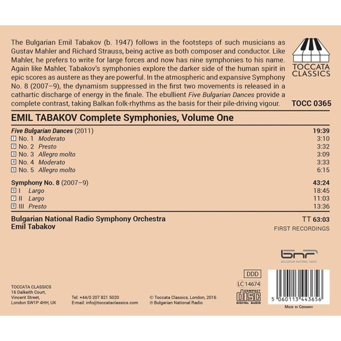 Tabakov: Complete Symphonies Vol. 1 - slide-1