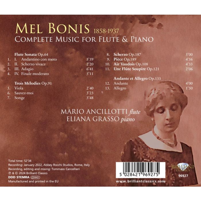 Bonis: Complete Music for Flute & Piano - slide-1
