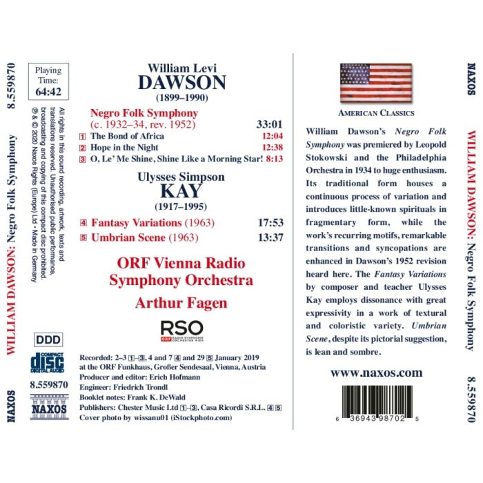 Dawson: Negro Folk Symphony - slide-1