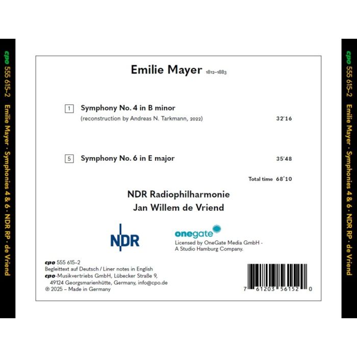 Mayer: Symphonies 4 & 6 - slide-1