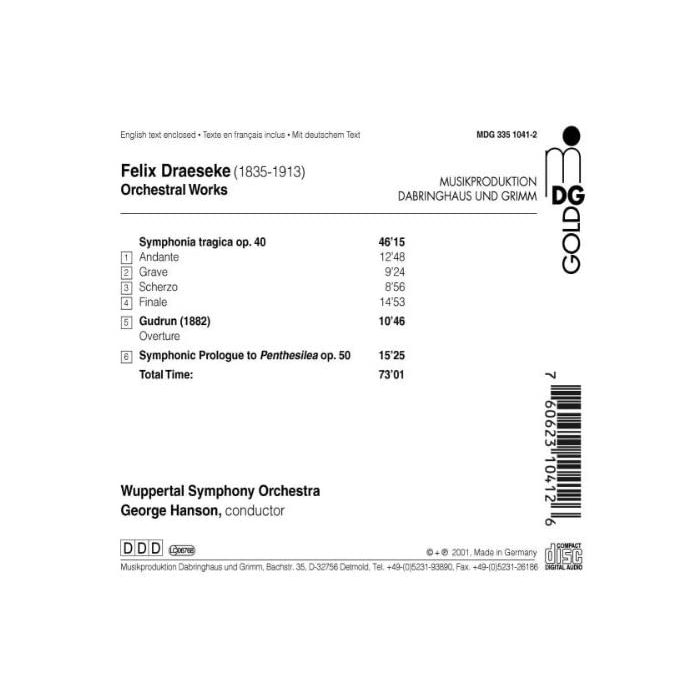 Draeseke: Symphonia tragica, Overtures - slide-1