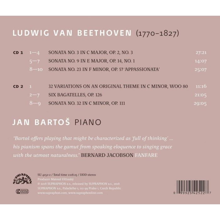 Beethoven: Piano Sonatas No. 3; No. 9; No. 23 Appassionata; No. 12 - slide-1