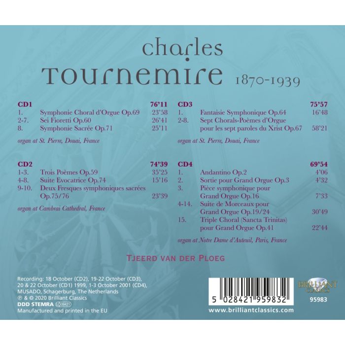 Tournemire: Complete Organ Music - slide-1