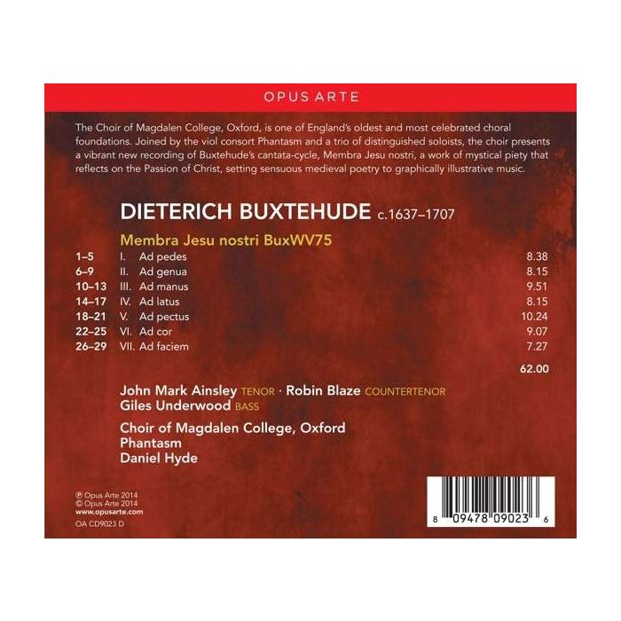 Buxtehude: Membra Jesu nostri - slide-1