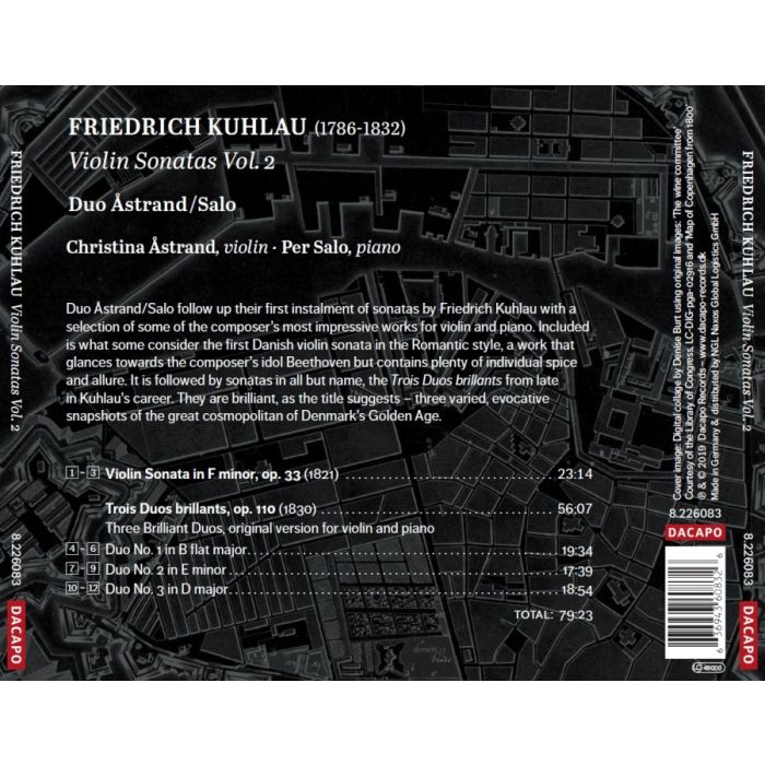 Kuhlau: Violin Sonatas Vol. 2 - slide-1