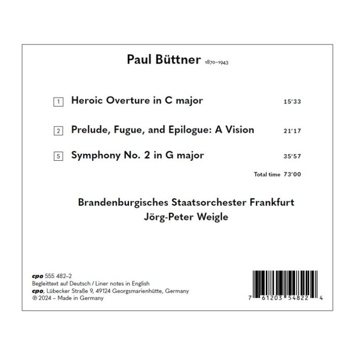 Büttner: Symphony No. 2 - slide-1