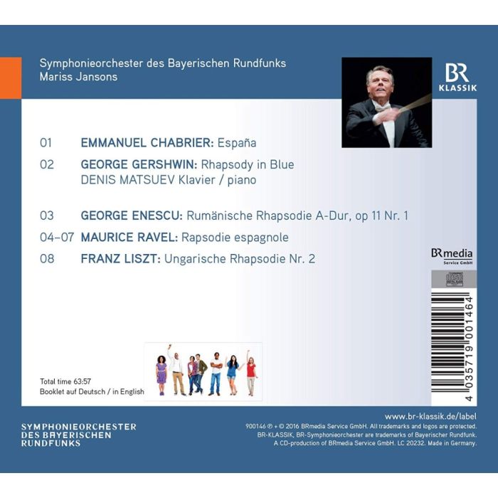 Rhapsody - Chabrier, Gershwin, Enescu, Ravel, Liszt - slide-1