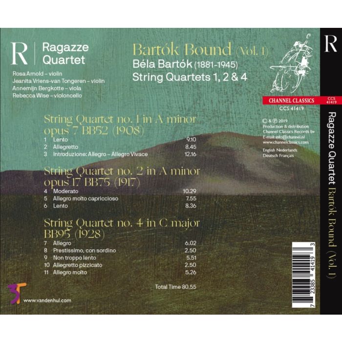 Bartók Bound Vol. 1 - Quartets Nos. 1, 2 & 4 - slide-1