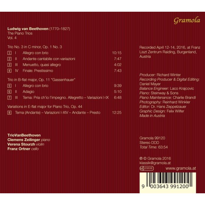 Beethoven: Piano Trios Vol. 4 - slide-1