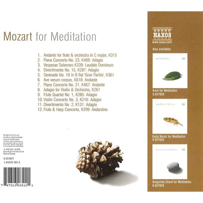 MOZART FOR MEDITATION - slide-1