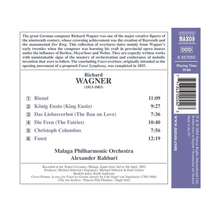WAGNER: Overtures - slide-1