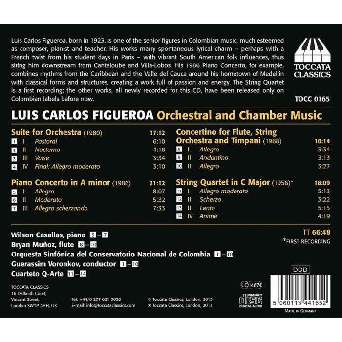 Figueroa: Orchestral and Chamber Music - slide-1