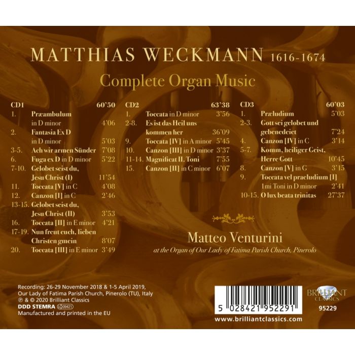 Weckmann: Complete Organ Music - slide-1