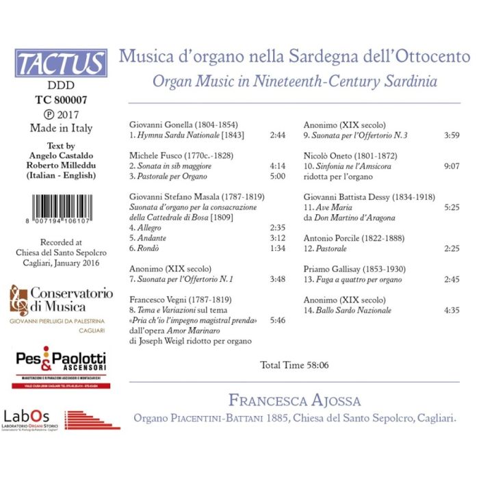 Organ Music in 19th-Century Sardinia - slide-1