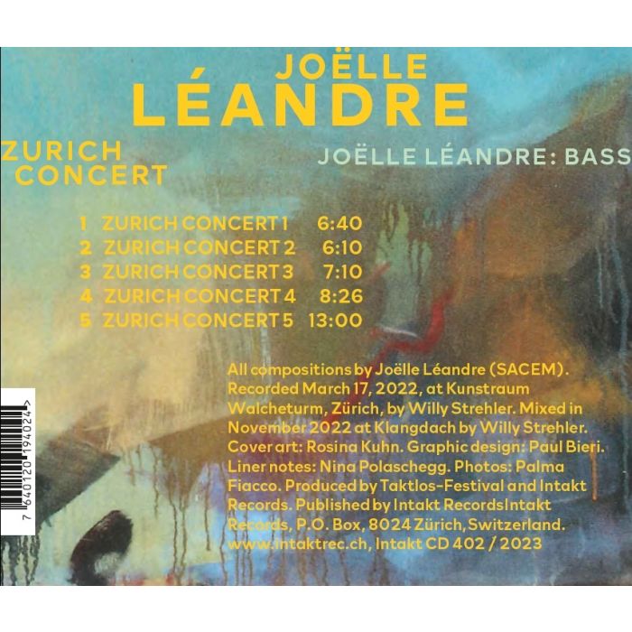 Joëlle Léandre: Zurich Concert - slide-1