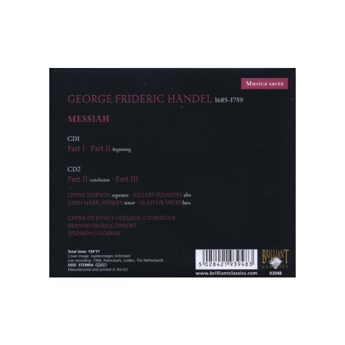 Handel: Messiah (Mesjasz) - slide-1