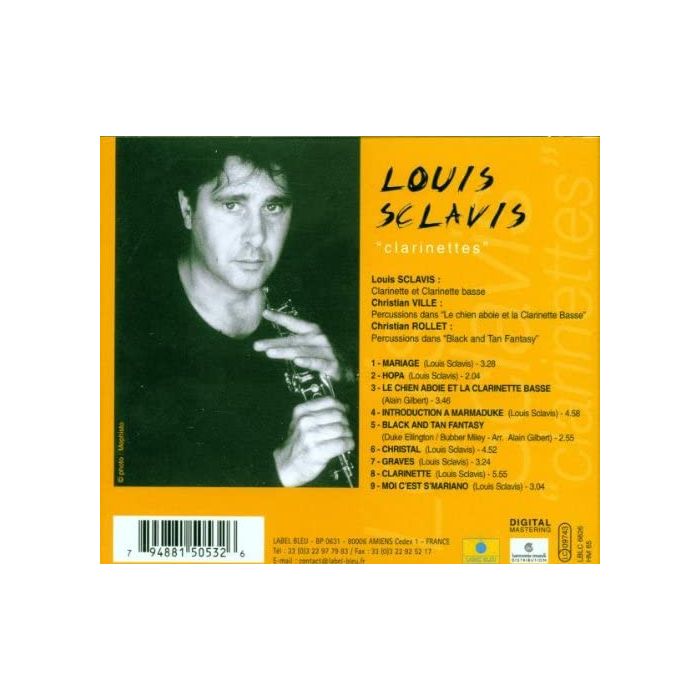 Louis Sclavis: Clarinettes - slide-1
