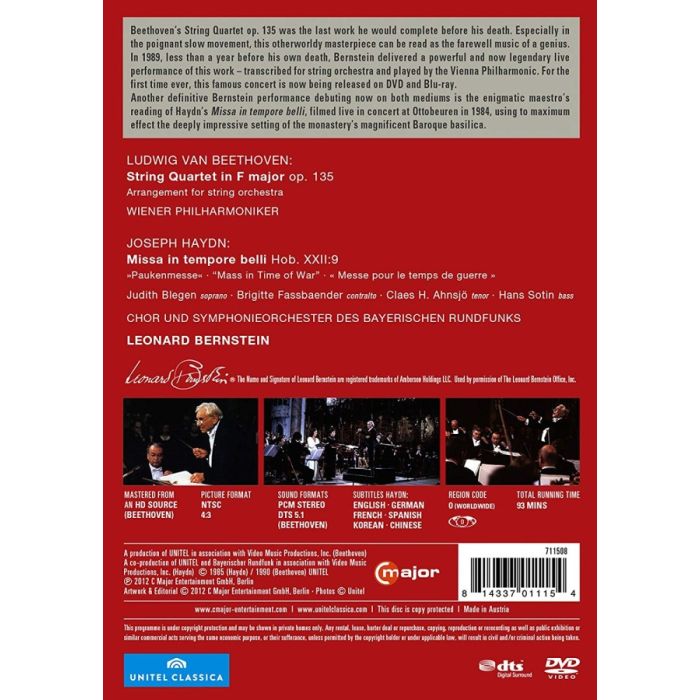 Beethoven: String Quartet / Haydn: Missa in tempore belli  - slide-1