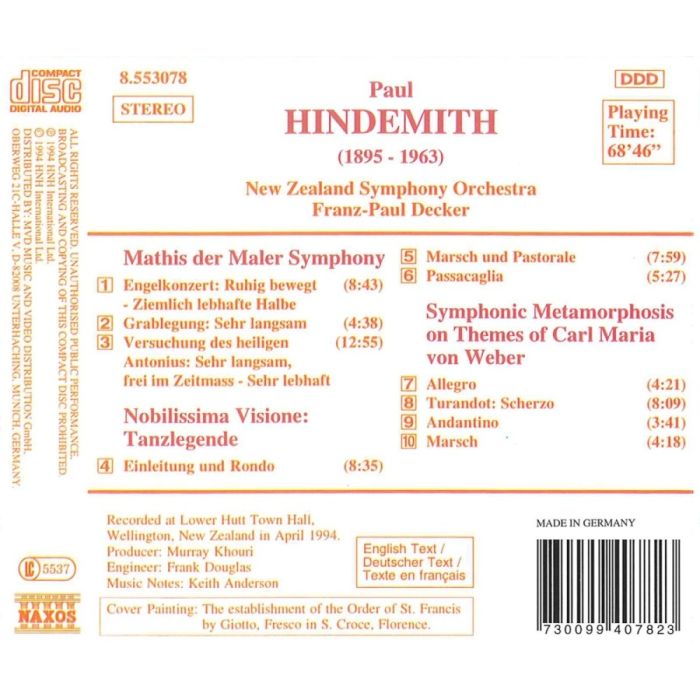 HINDEMITH: Mathis der Maler, Symphonic Metamorphosis - slide-1