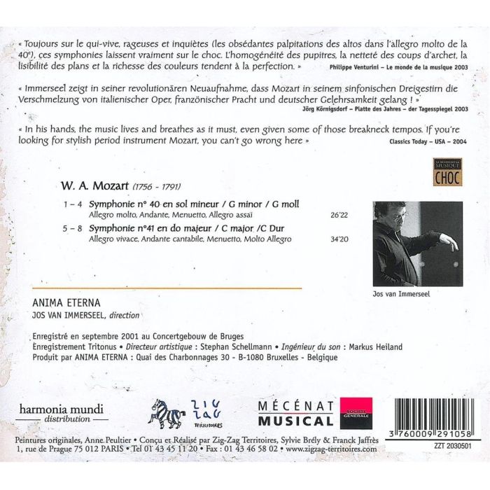Mozart: Symphonies 40 & 41  
