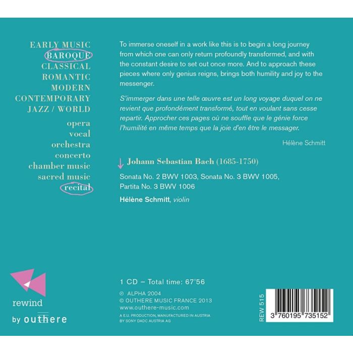 Bach: Sonatas & Partitas II - slide-1