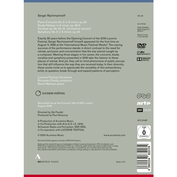 Rachmaninoff: Piano Concerto No. 3; Symphony No. 3 - slide-1
