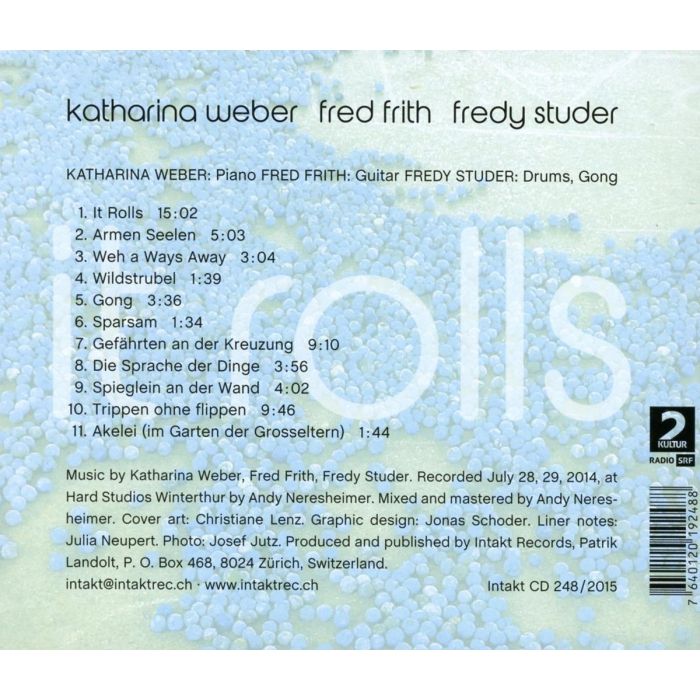 Frith/Weber/Studer: it rolls - slide-1