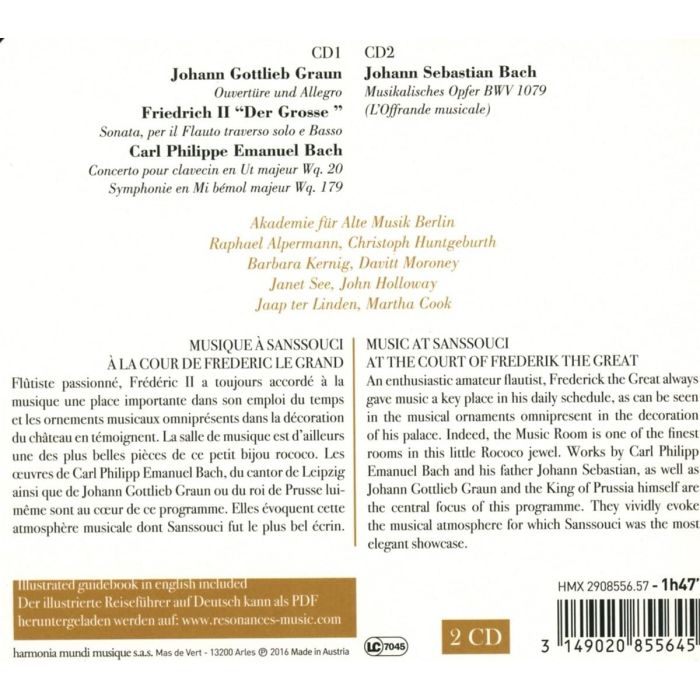 Resonances - Musique à Sans-Souci: The court of Frederick the Great - slide-1