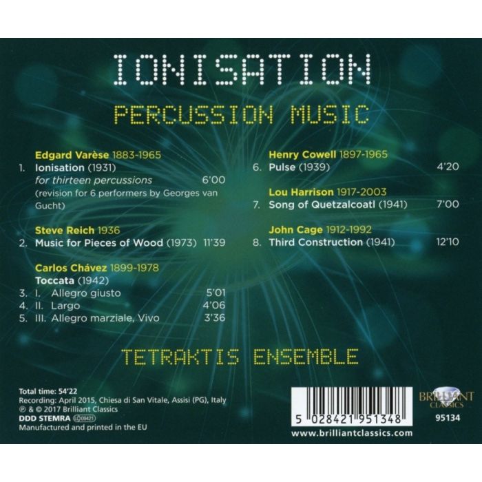 Ionisation: Percussion Music - slide-1