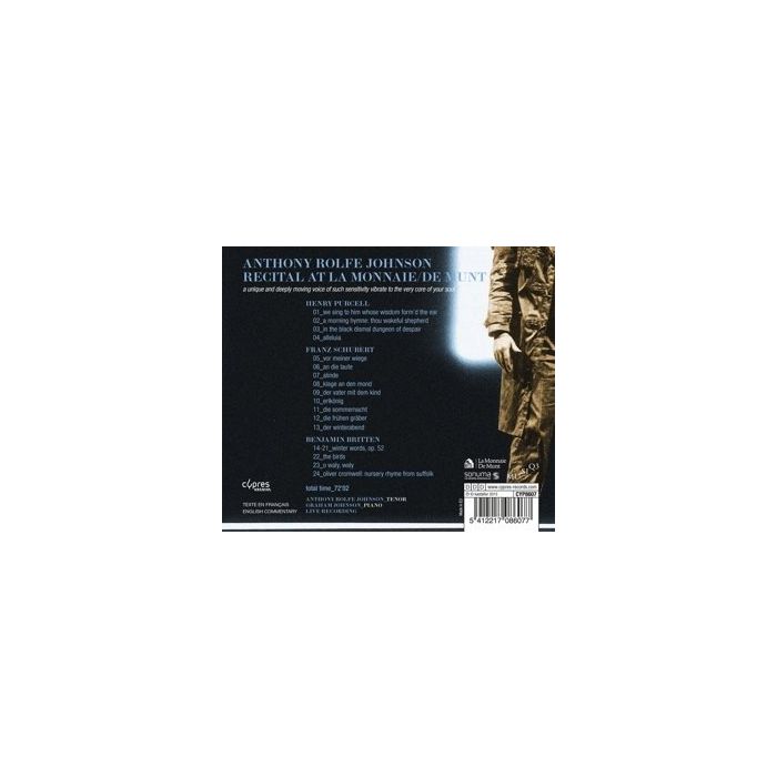 Recital at la Monnaie - Purcell, Schubert, Britten - slide-1