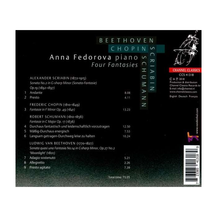Chopin/Beethoven/Schumann/Scriabin: Four fantasies - slide-1