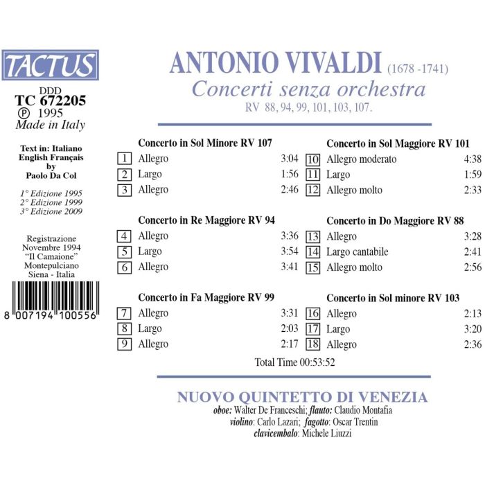 Vivaldi: Concerti Senza Orchestra - slide-1