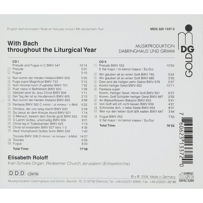 BACH: Orgelwerke 