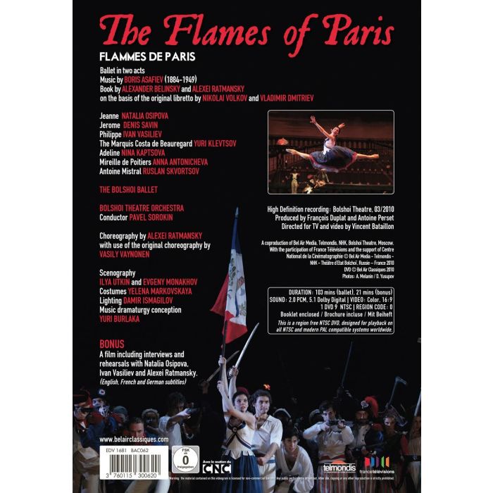 Bolschoi Ballett - The Flames of Paris - slide-1