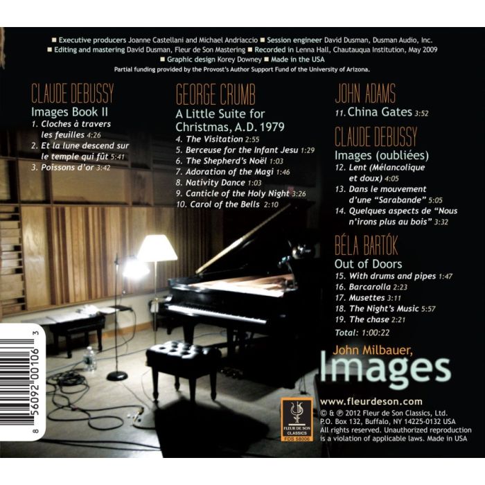 Images for piano: Crumb, Debussy, Bartók, Adams - slide-1