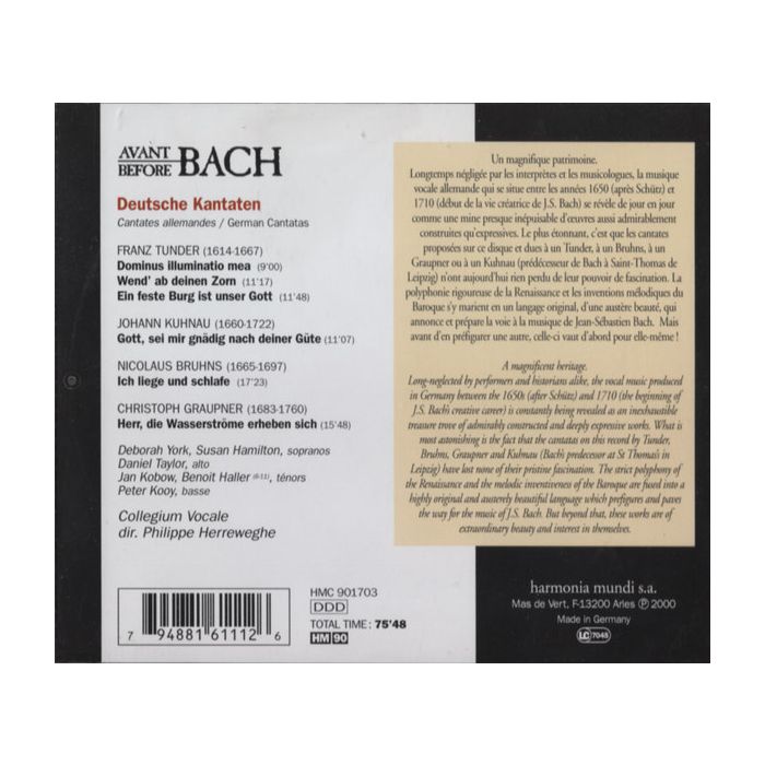 Avant Bach - Deutsche Kantaten - slide-1