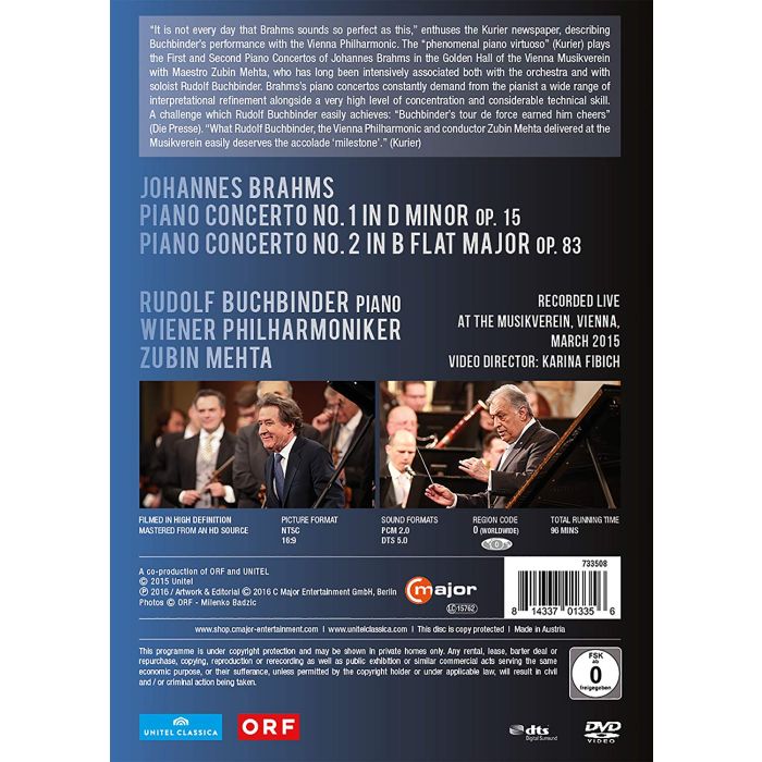 Brahms: Piano Concertos / Rudolf Buchbinder - slide-1
