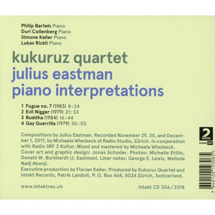 Collenberg/ Bartels/ Keller/ Rickli/ Eastman: Piano Interpretations - slide-1