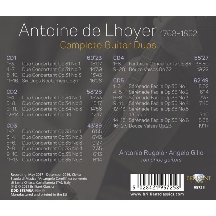 Lhoyer: Complete Guitar Duos - slide-1