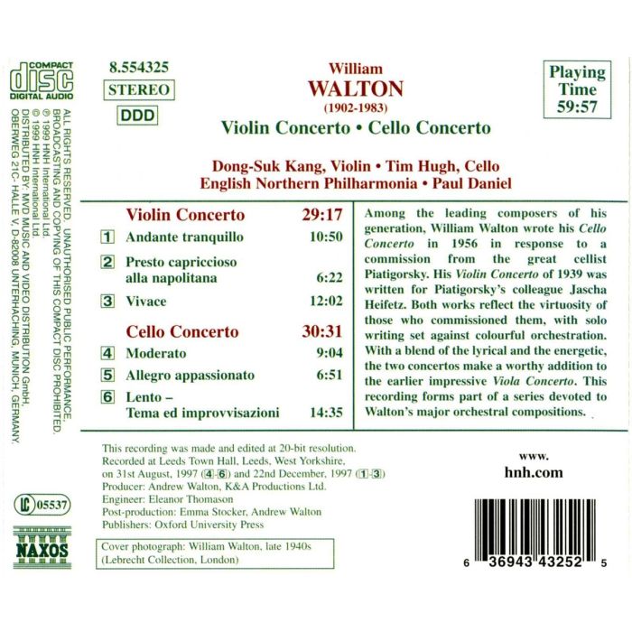 WALTON: Violin Concerto - slide-1
