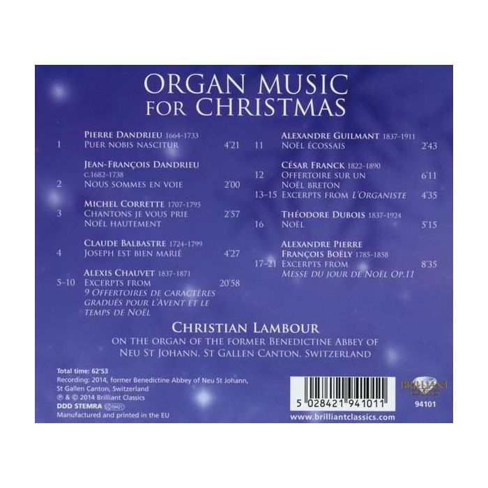 Organ Music for Christmas - slide-1