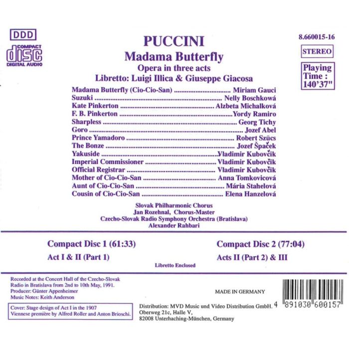 PUCCINI: Madama Butterfly - slide-1